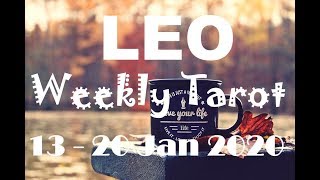 LEO WEEKLY TAROT ASTROLOGY HOROSCOPE 13 - 20 JANUARY 2020