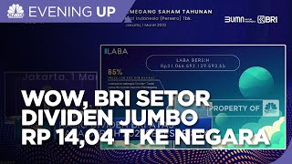 BRI Setor Dividen Jumbo Rp 14,04 T Ke Negara