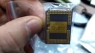 Распаковка чипа для проектора  BenQ 1060-6039b