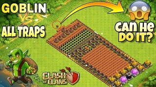 CLASH OF CLANS-GOBLIN VS ALL BOMBS!-OMG CAN GOBLINS DO IT?-CLASH OF CLANS CHALLENGE TROLLING!
