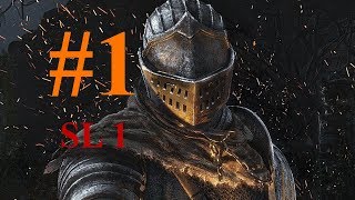 Dark Souls - SL1 #1 Горгулья, Бабочка, Капра, Дракон