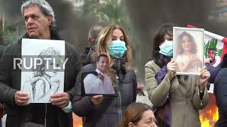 Lebanon: Families of Beirut blast victims protest investigation suspension with flaming tyres