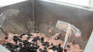 Производство мясных рулетов. Технологический процесс.
