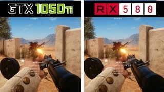 RX 580 vs GTX 1050Ti | COMPARISONS - 4 Game Tested - i7 7700K@ 4.6GHz.
