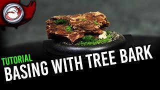 Basing with Tree Bark