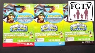 Skylanders Swap Force Retail Update, Collecting, Swapping and Pre-Order Tips (Part 4)