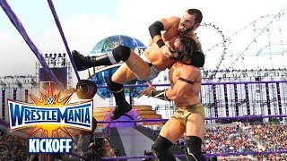 Neville vs. Austin Aries - WWE Cruiserweight Title Match: WrestleMania 33 Kickoff