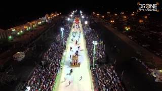 Ará Berá desde el aire - Carnavales Correntinos 2015