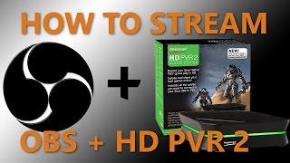 How To Setup The Hauppauge HD PVR 2 Gaming Edition in OBS