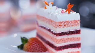 รายการอดเปรี้ยวกินหวาน EP30 I Part 3 Strawberry Cheese Layer Cake