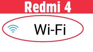 Xiaomi Redmi 4 | Fix Wi-Fi Problem | Enable Problem WiFi | Not Open WiFi & Not Working Problem