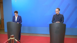 «Навальный был отравлен веществом группы «Новичок»: пресс-конференция глав МИД и Минобороны ФРГ