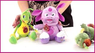 Набор: Мягких игрушек  Лунтик + Кузнечик + Гусеница