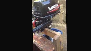 Hangkai 6hp outboard 2 stroke 50:1 oil mix