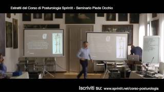 Estratti del Corso di Posturologia Sprintit weekend piede occhio