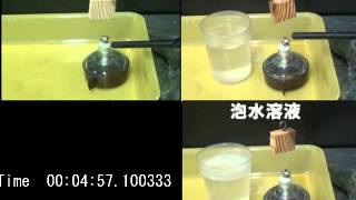 【モリタCAFS実験動画】延焼抑制