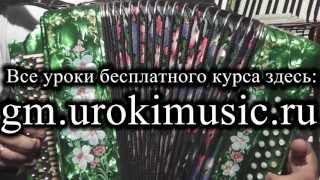 Русская гармонь. Обучение игре на гармони. Вариации vse.urokimusic.ru