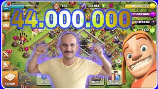 TÜRKİYE REKORU 44 MİLYON GANİMET Clash Of Clans