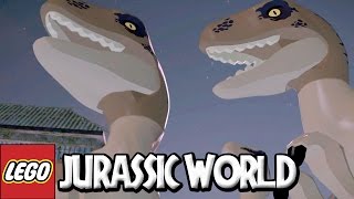 LEGO Jurassic World | #9 PRECISAMOS DAR O FORA DAQUI