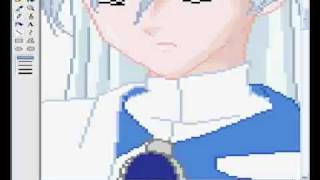 Dibujando a Yue en Ms Paint