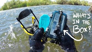 I Found a Sealed Waterproof Box Underwater in the River! (Returned to Owner - With Surprise!)