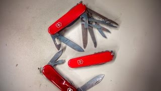 Обзор мульти-ножей Victorinox.