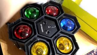 Светодиодная установка Цветомузыка МСМ Цветок  - LT 6CC