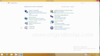 windows 8.1 Denetim masası yüklü güncellemeleri kaldırma