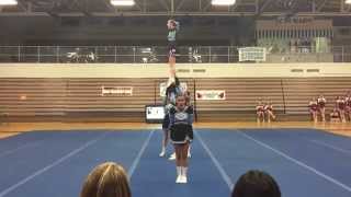 Lansing Catholic Competitive Cheer - League Champions 2015 - Round 3