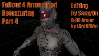 Fallout 4 B-90 Armor Mod Retexture by Samy0n Part 4
