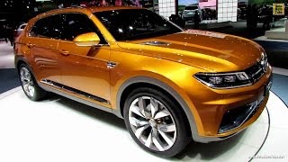 2015 Volkswagen Cross Blue Coupe Concept Exterior and Interior Walkaround 2013 LA Auto Show