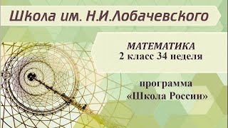 Математика 2 класс 34 неделя. Умножение и деление на 2 и 3
