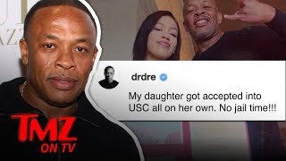 Dr. Dre's Poor USC Joke Causes A Storm | TMZ TV