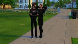 The Sims 4: Создание персонажа - Хакеры (Преступники)