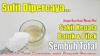 CUMA 5 MENIT... TERNYATA BEGINI CARA MENGATASI SAKIT KEPALA SECARA ALAMI