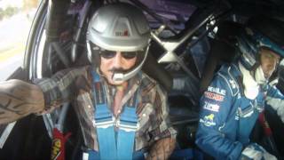 Ricardo Fort girando en el Tango Rally Team de Marcos Ligato