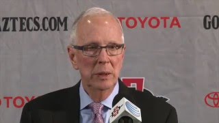 SDSU MEN'S HOOPS: STEVE FISHER POSTGAME vs. WYOMING - 12/30/15