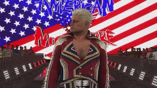 WWE 2K23 Cody Rhodes Entrance !!!