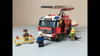 Суперская пожарная машина из LEGO