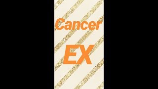 CANCER - Tarot Amor sobre tu EX del 16 al 31 de AGOSTO