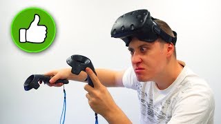 Вся ПРАВДА о виртуальной РЕАЛЬНОСТИ!  VR шлем HTC Vive