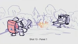 Новая серия Смешариков 2D. Самый страшный зверь.