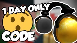 Roblox - New!PromoCodes-24k Gold Headphone 2017!