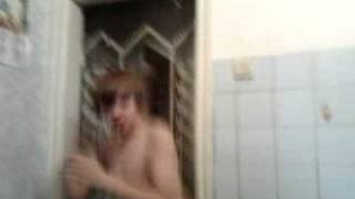 Dancing by sweet nude boy