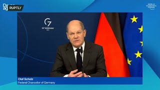 LIVE: Scholz delivers speech at 2022 WEF's Davos Agenda