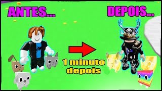 TESTE DE HUMILDADE NO PET SIMULATOR !!  (ROBLOX)