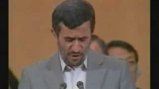 Ахмадинеджад: "Встали и ушли!" (Культурная версия)