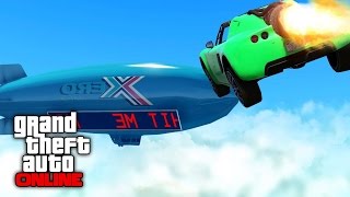 СУМАСШЕДШИЕ ГОНКИ НА МАШИНАХ РАКЕТАХ  ► GTA 5 ONLINE (Угар)