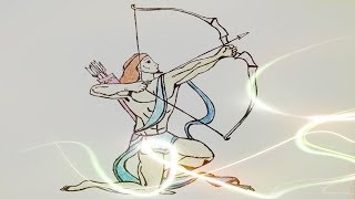 Как нарисовать Стрельца||How to draw a Sagittarius