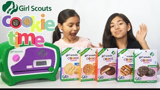 GIRL SCOUTS COOKIE OVEN | How to make Thin Mints cookies